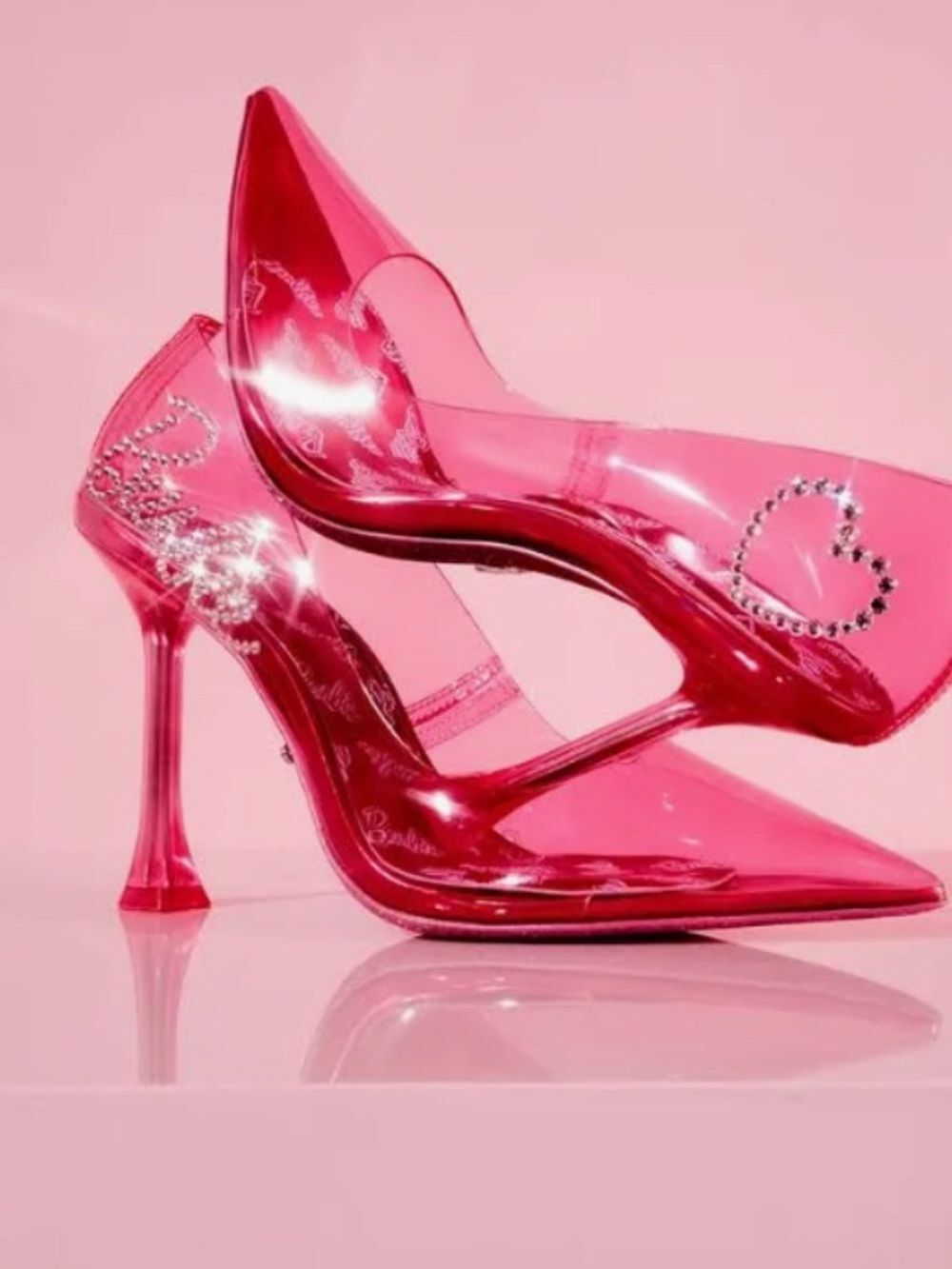 Aldo Barbie Barbiestessy Heels with Crystal Accents New in Box Size 8.5